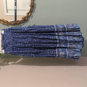 Natural life maxi skirt